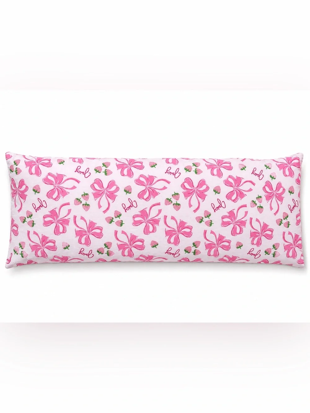 NWT Juicy Couture Berry Sweet Pink Body Pillow🎀🍓